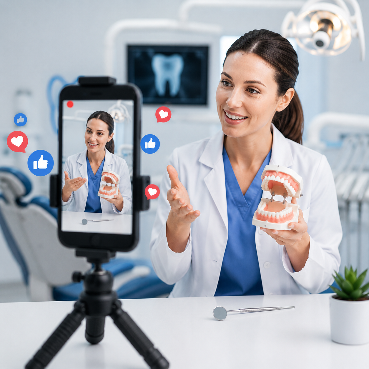 facebook live dental campaign