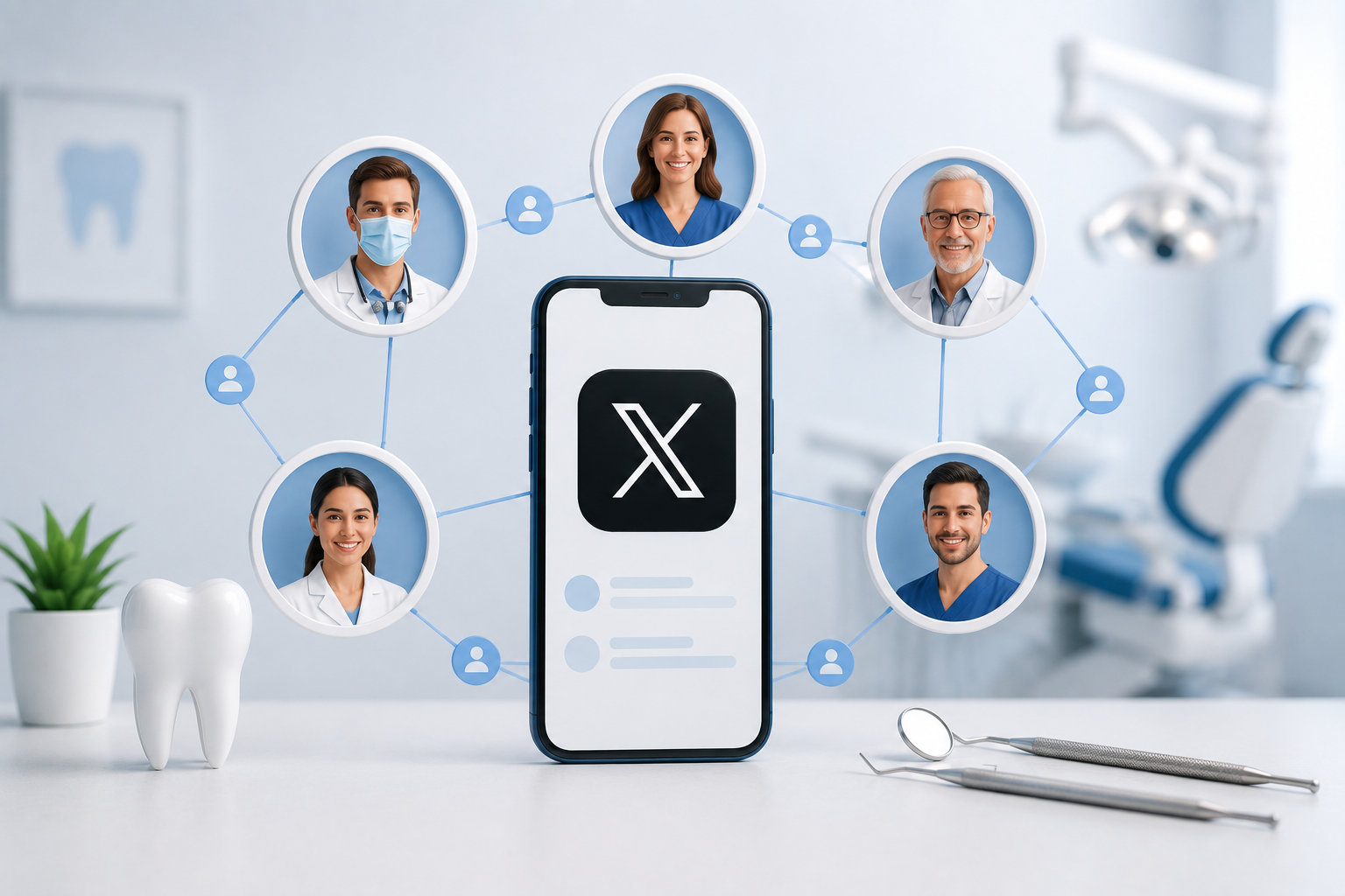 connecting on X