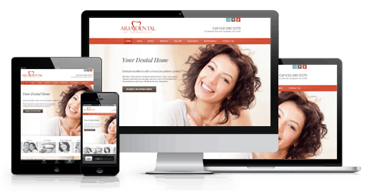 custom website design dental