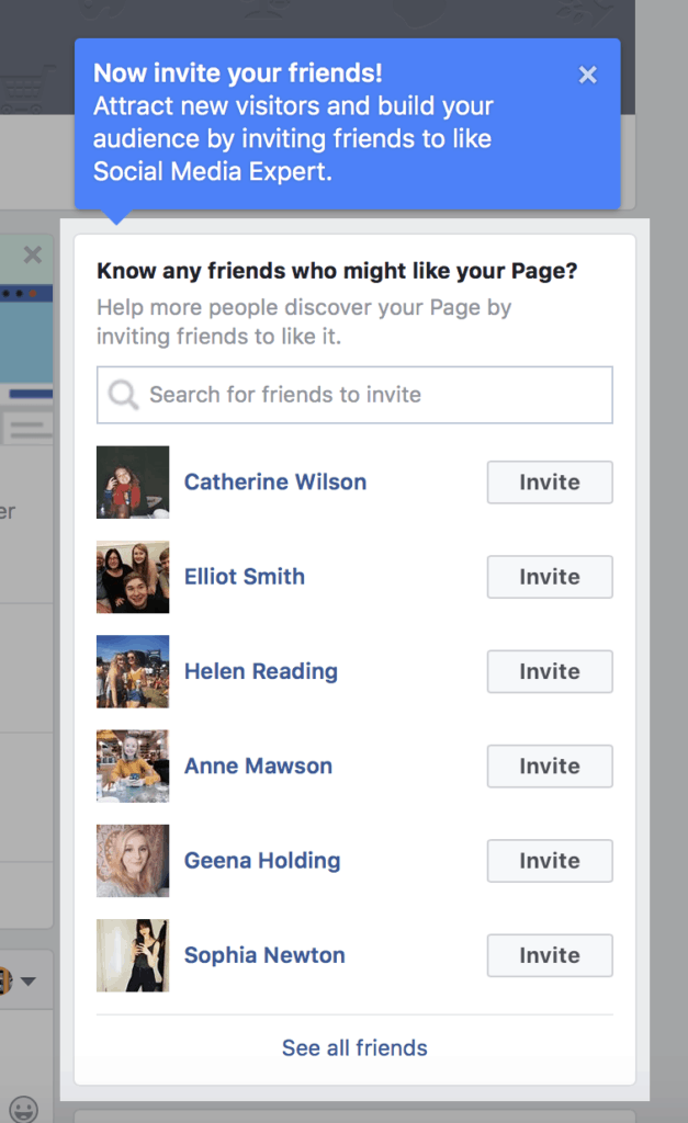 create dental facebook page