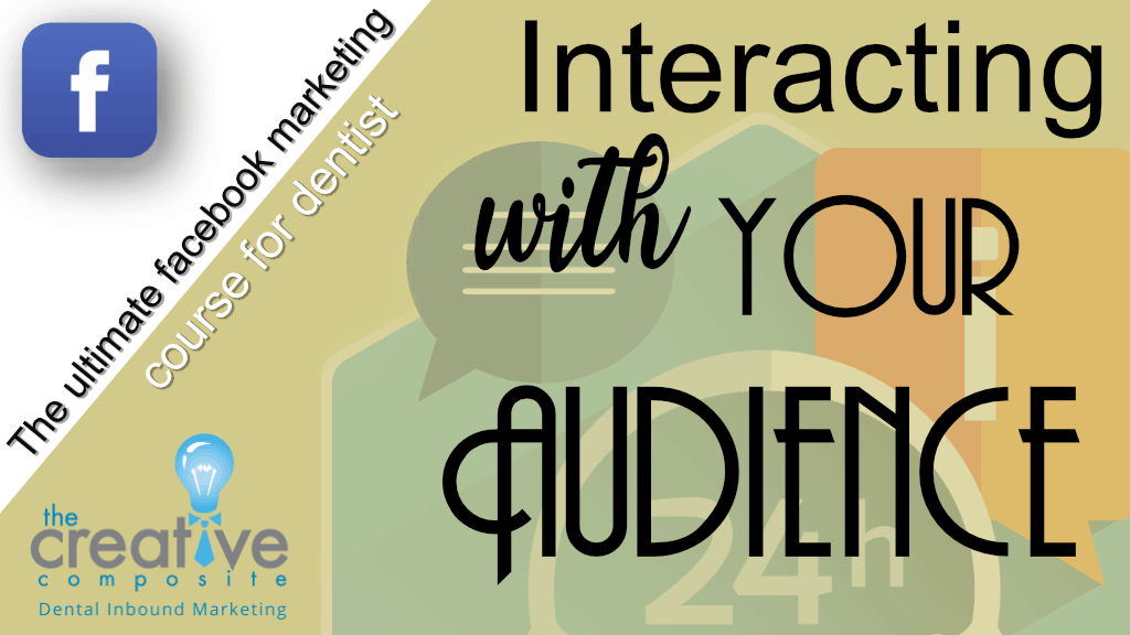 Interacting with your audience