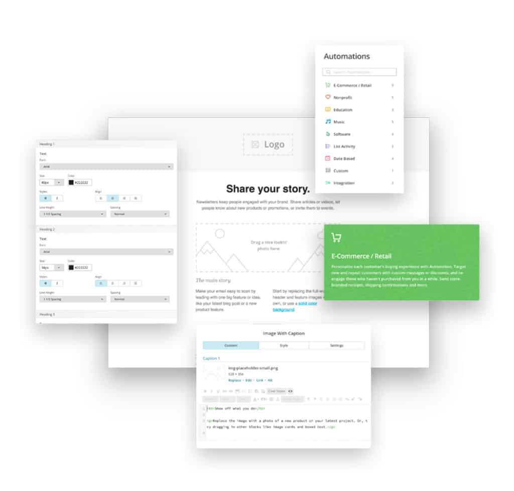 email newsletter - email marketing templates