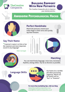 Building rapport infograph