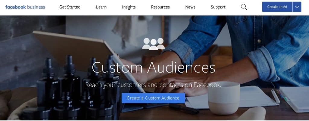 Facebook business page