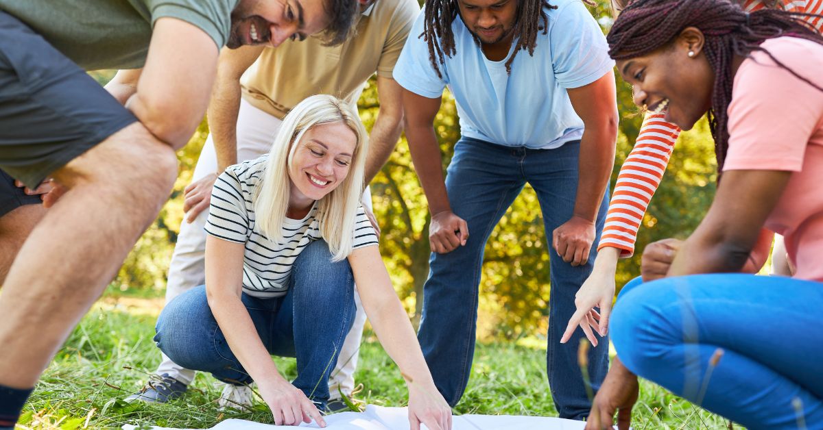 Scavenger hunt as a fun exercise