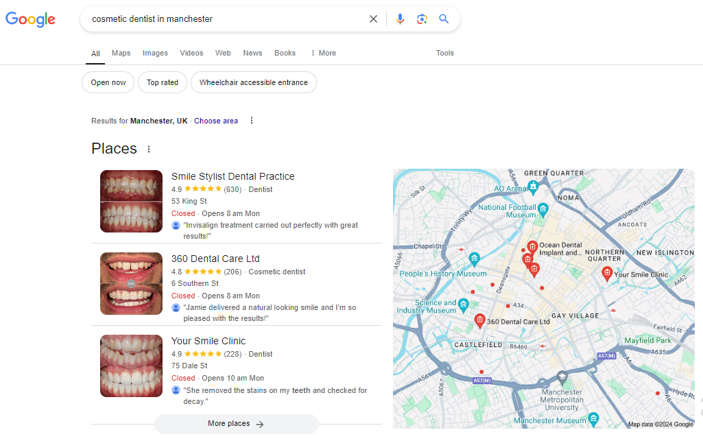 local dental SEO