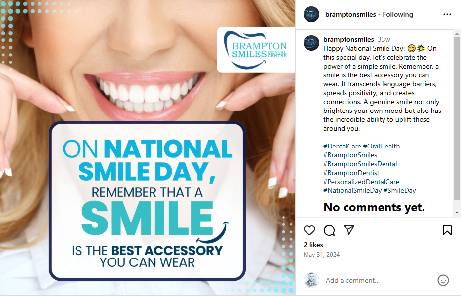 social media marketing for dentists